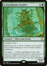 Enxertador de Contaminantes / Contaminant Grafter - Magic: The Gathering - MoxLand